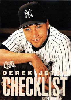 1997 Ultra - Checklists (Series Two) #9 Derek Jeter Front