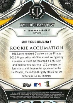 2017 Topps Tribute - 2017 Rookies #17R-7 Tyler Glasnow Back