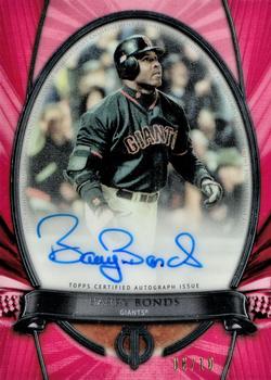 2017 Topps Tribute - Tribute to the Moment Autographs Red #TTM-BB Barry Bonds Front