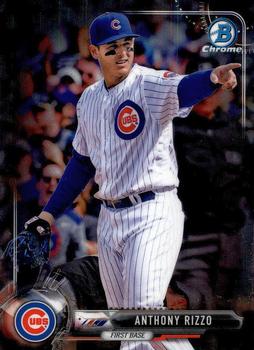 2017 Bowman Chrome #48 Anthony Rizzo Front