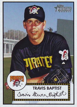 2001 Topps Heritage #302 Travis Baptist Front