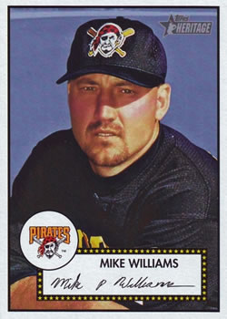 2001 Topps Heritage #340 Mike Williams Front