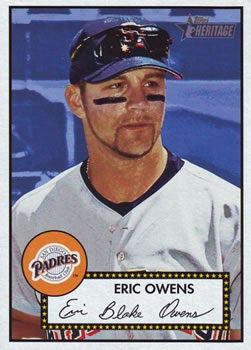 2001 Topps Heritage #370 Eric Owens Front