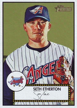 2001 Topps Heritage #402 Seth Etherton Front