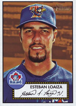 2001 Topps Heritage #42 Esteban Loaiza Front