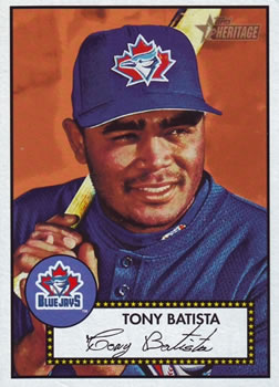 2001 Topps Heritage #67 Tony Batista Front