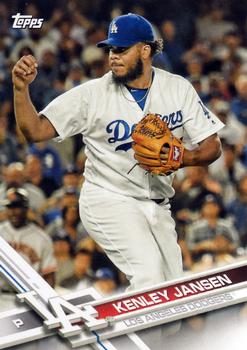 2017 Topps Los Angeles Dodgers #LAD-11 Kenley Jansen Front
