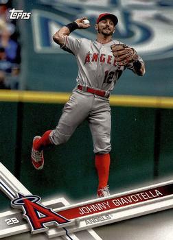 2017 Topps Los Angeles Angels #ANG-12 Johnny Giavotella Front