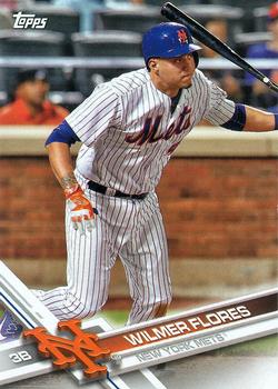2017 Topps New York Mets #NYM-5 Wilmer Flores Front