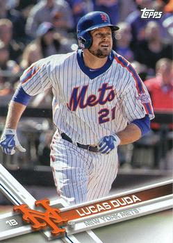 2017 Topps New York Mets #NYM-6 Lucas Duda Front