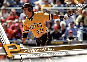 2017 Topps Pittsburgh Pirates #PIT-15 Jung Ho Kang Front