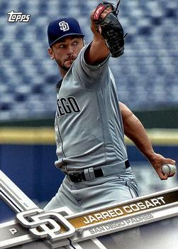 2017 Topps San Diego Padres #SD-12 Jarred Cosart Front