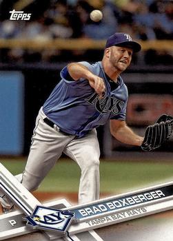 2017 Topps Tampa Bay Rays #TB-4 Brad Boxberger Front