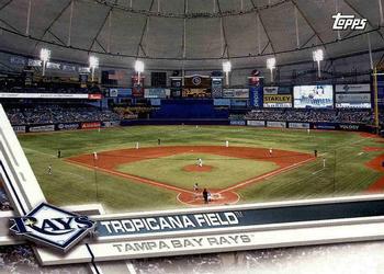 2017 Topps Tampa Bay Rays #TB-5 Tropicana Field Front