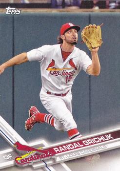 2017 Topps St. Louis Cardinals #STL-8 Randal Grichuk Front