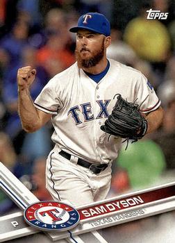 2017 Topps Texas Rangers #TEX-11 Sam Dyson Front