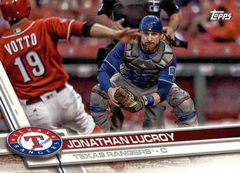 2017 Topps Texas Rangers #TEX-13 Jonathan Lucroy Front