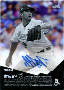 2017 Topps Clearly Authentic #CAAU-DDU Danny Duffy Back