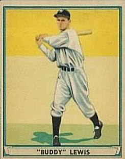 1941 Play Ball #47 Buddy Lewis Front