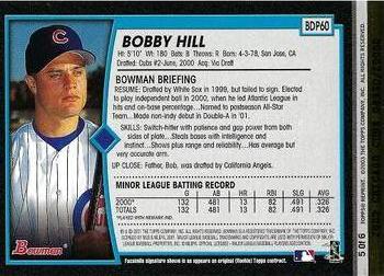 2003 Topps Wrigley Field Edition #5 Bobby Hill Back