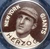 1910-12 Sweet Caporal Pins (P2) #NNO Buck Herzog Front