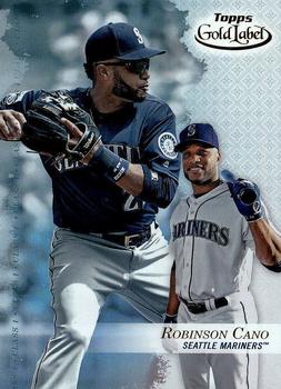 2017 Topps Gold Label #16 Robinson Cano Front
