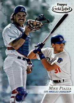 2017 Topps Gold Label #34 Mike Piazza Front
