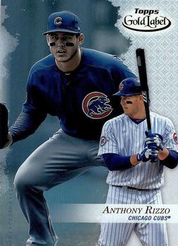 2017 Topps Gold Label #40 Anthony Rizzo Front