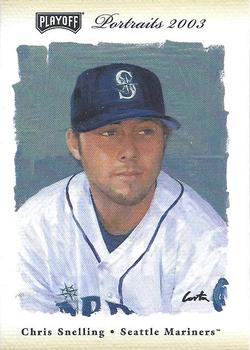 2003 Playoff Portraits - Beige #79 Chris Snelling Front