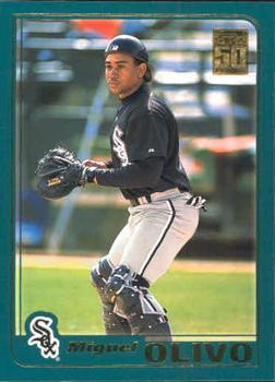 2001 Topps Traded & Rookies #T165 Miguel Olivo Front
