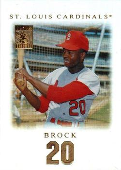 2001 Topps Tribute #70 Lou Brock Front