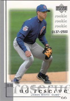 2001 UD Reserve #200 Jason Smith Front