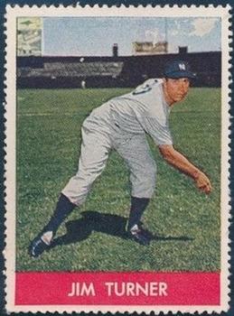 1944 New York Yankees Color Stamps #NNO Jim Turner Front