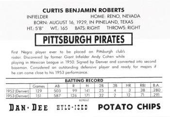 1954 Dan-Dee Potato Chips (Reprint) #NNO Curtis Roberts Back