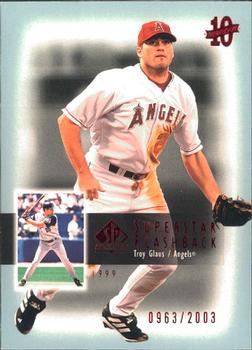 2003 SP Authentic - Superstar Flashback #SF3 Troy Glaus Front