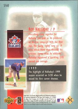 2003 SP Authentic - Superstar Flashback #SF60 Roy Halladay Back