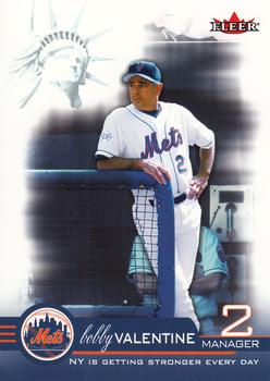 2002 Fleer Project Liberty New York Mets #14 Bobby Valentine Front