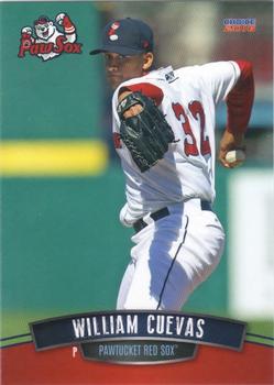 2016 Choice Pawtucket Red Sox #07 William Cuevas Front
