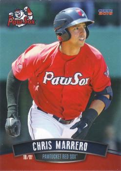 2016 Choice Pawtucket Red Sox #16 Chris Marrero Front