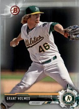 2017 Bowman - Prospects Silver #BP45 Grant Holmes Front