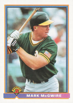 1991 Bowman #234 Mark McGwire Front