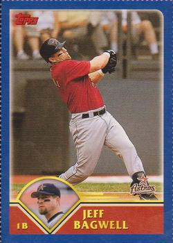 2003 Topps - Box Bottoms #593 Jeff Bagwell Front