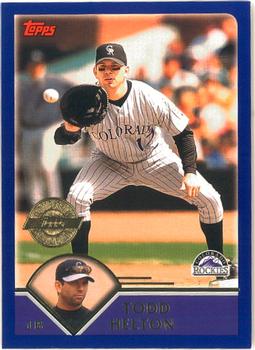 2003 Topps - Home Team Advantage #20 Todd Helton Front