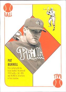 2003 Topps - Red Backs #NNO Pat Burrell Front