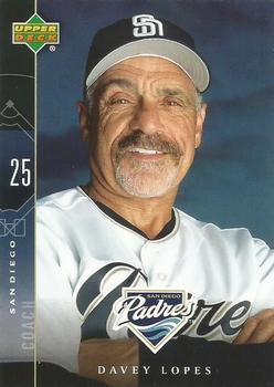 2004 Upper Deck San Diego Padres #30 Davey Lopes Front