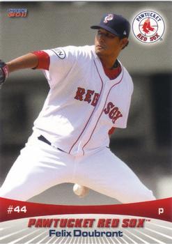 2011 Choice Pawtucket Red Sox #07 Felix Doubront Front