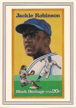 1989 U.S. Postal Service Baseball Legends #NNO Jackie Robinson Front