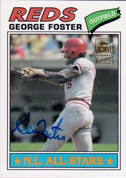 2003 Topps All-Time Fan Favorites - Archives Autographs #FFA-GF George Foster Front