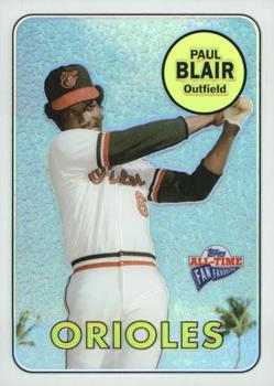 2003 Topps All-Time Fan Favorites - Refractors #4 Paul Blair Front