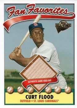 2003 Topps All-Time Fan Favorites - Relics #FFR-CF Curt Flood Front